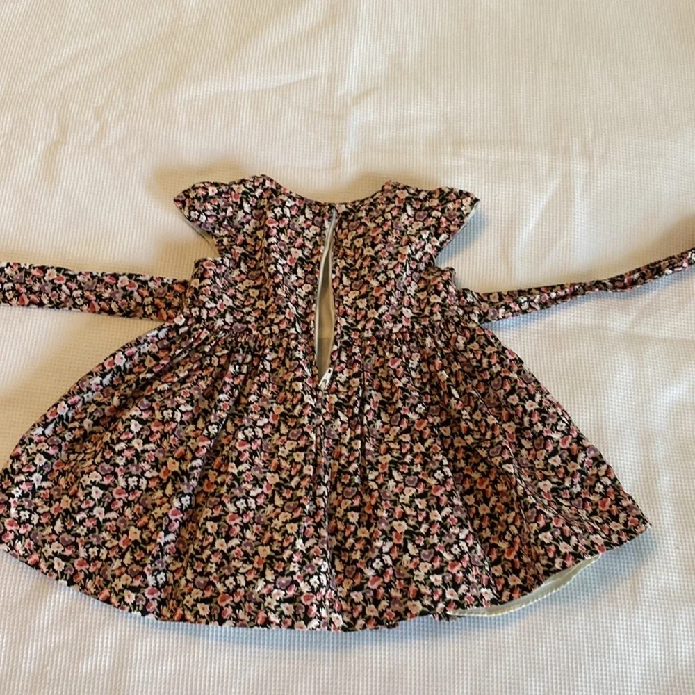 Bonnie Baby Floral Dress Size 3 - 6 months - Picture 8 of 12